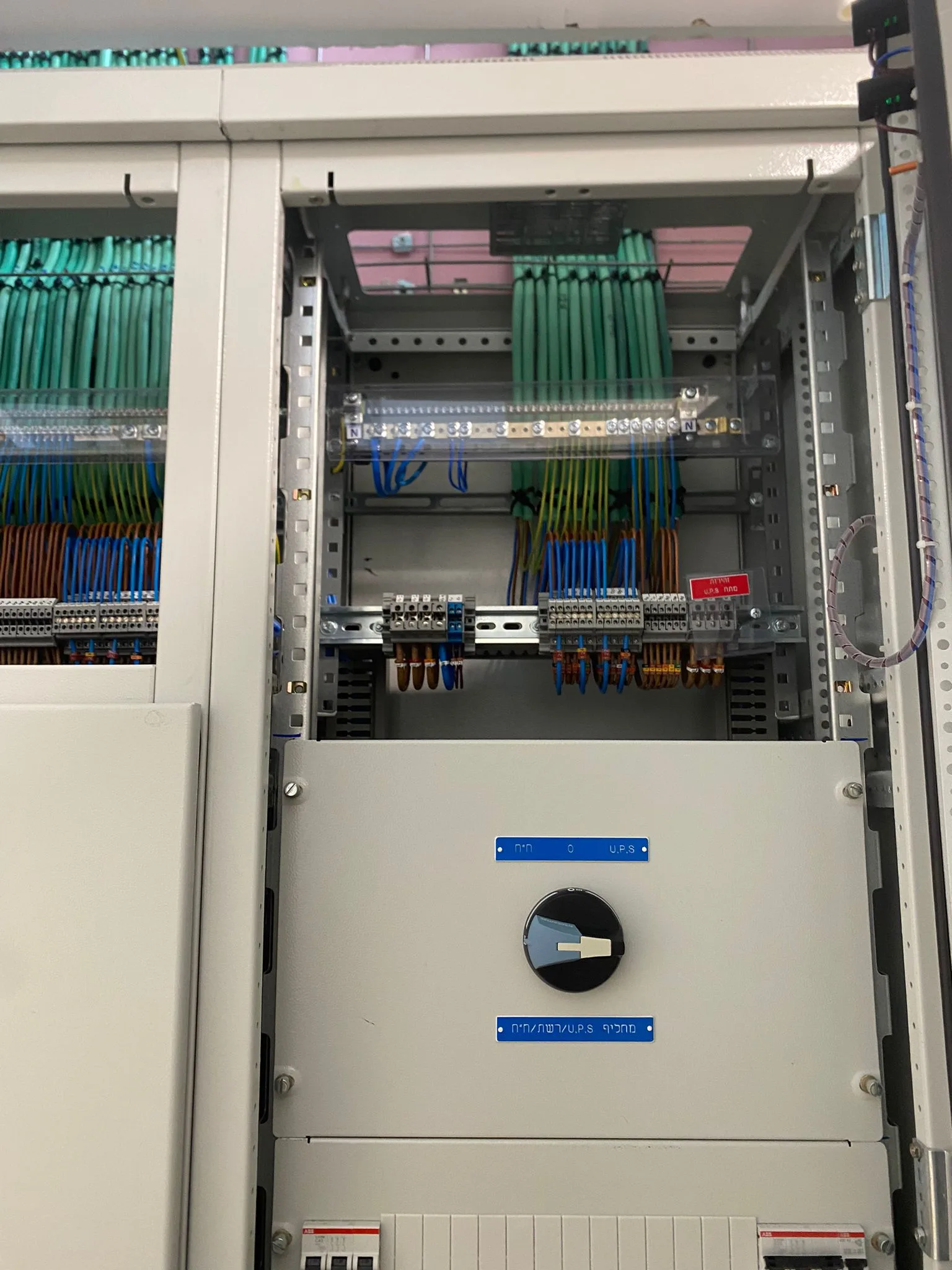 ארון חשמל ובקרה מקצועי